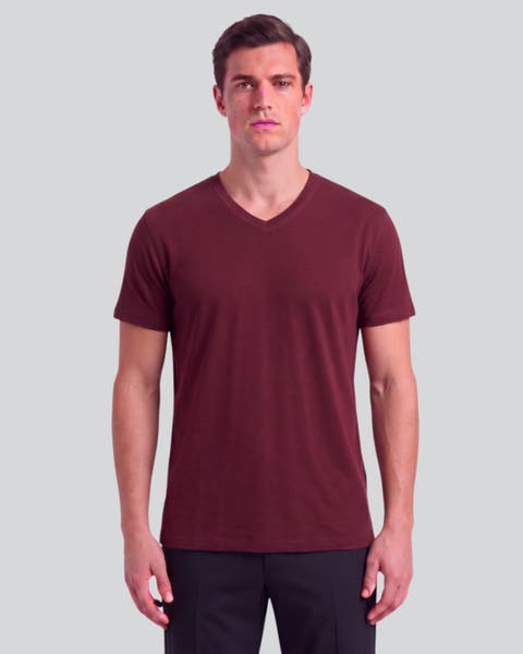 Extra Fine Merino V Neck Tee