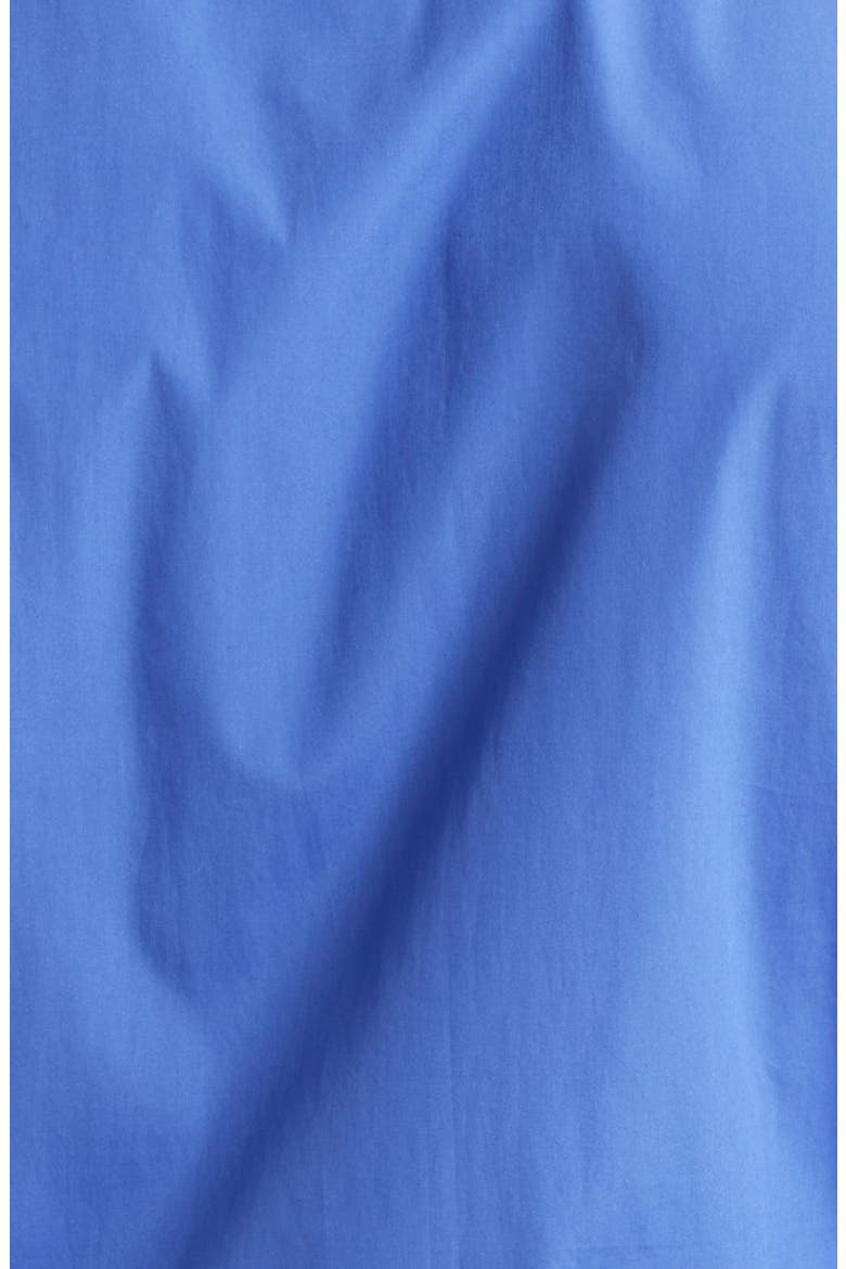 Cotton Poplin Button-Up Shirt, Alternate, color, PRUSSIAN BLUE