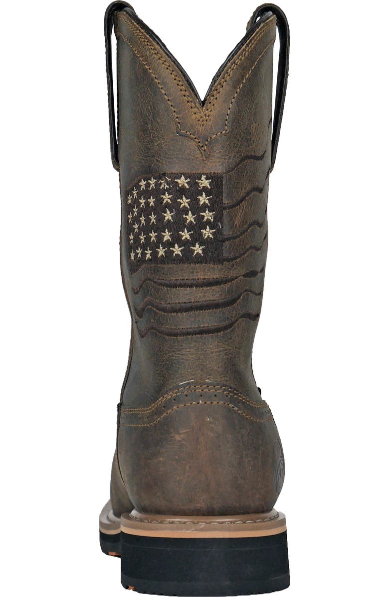 Hoss Boot Company HOSS Rushmore Composite Toe Work Boot, Alternate, color, Brown