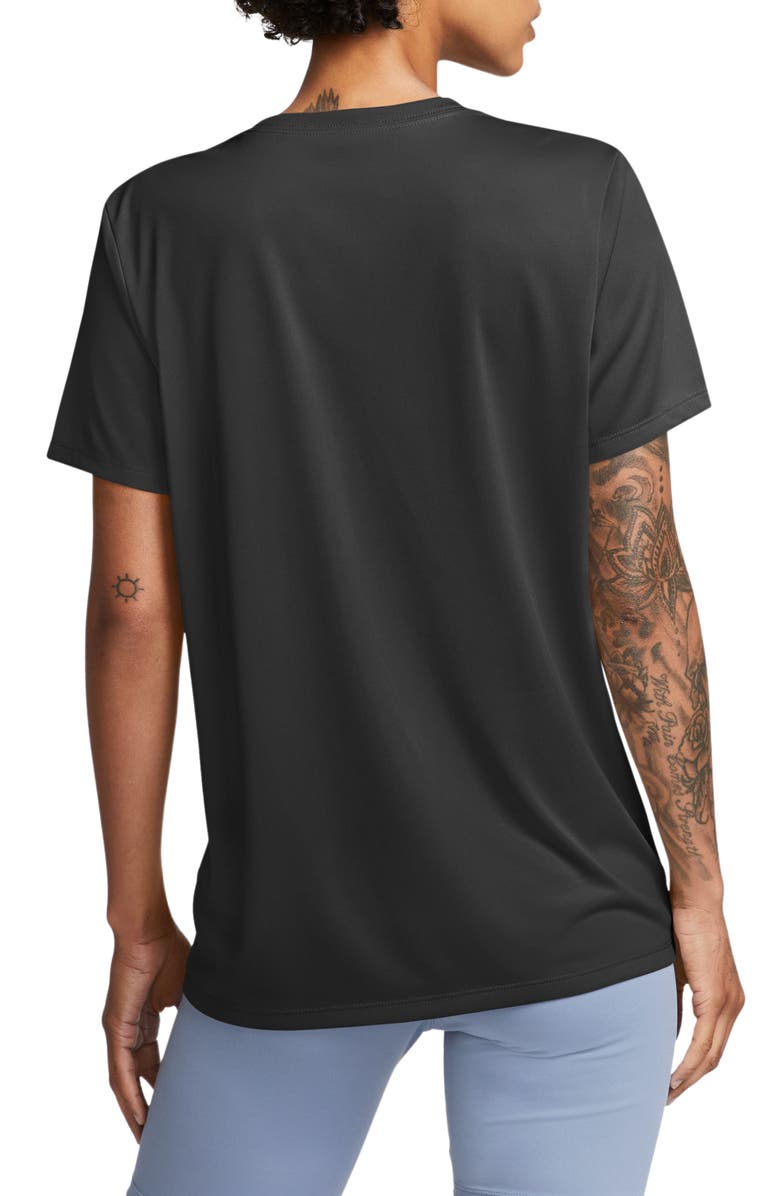 Nike Swoosh Dri-FIT T-Shirt, Alternate, color, Black