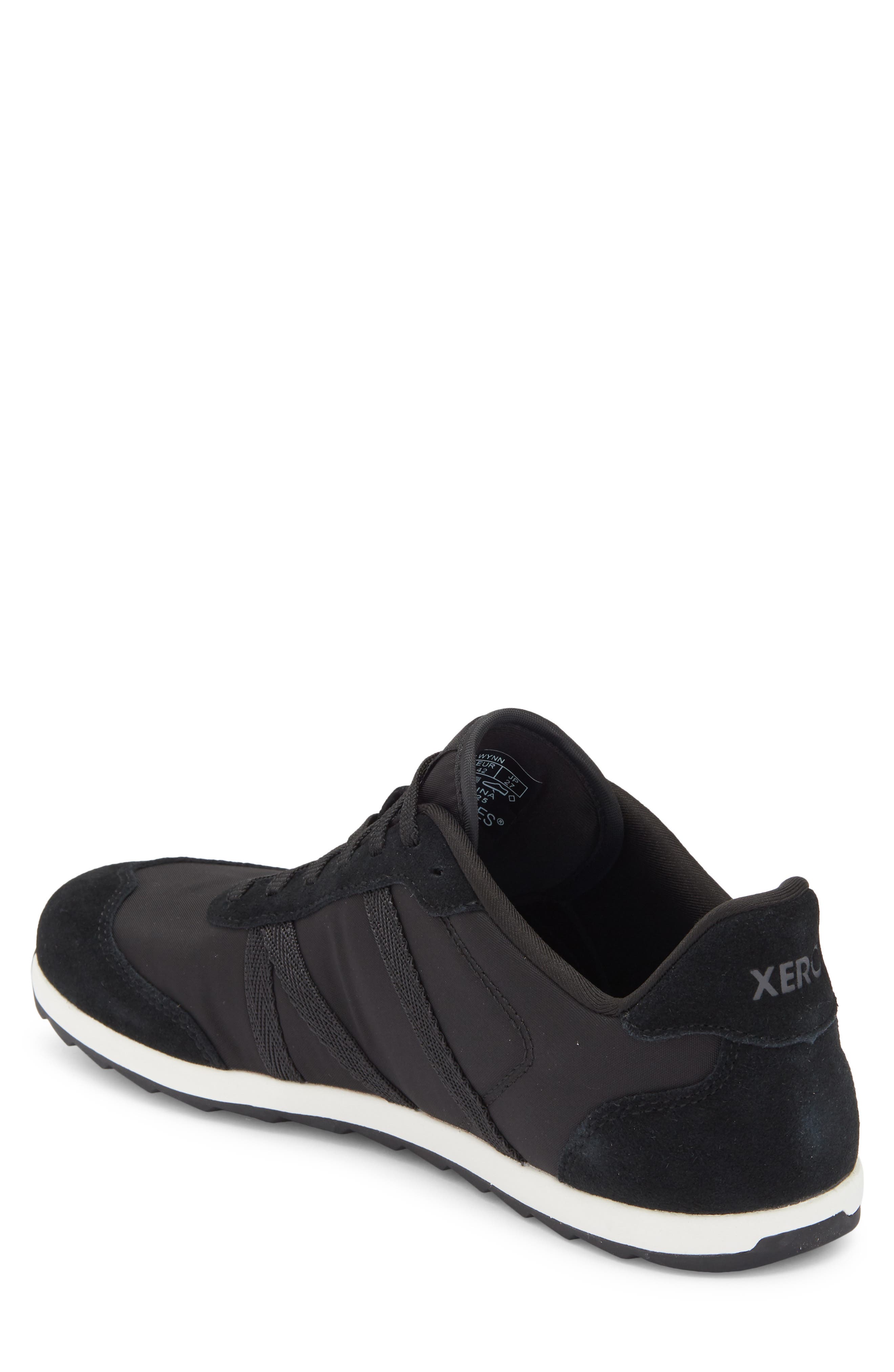 Wynn Sneaker, Alternate, color, BLACK / WHITE