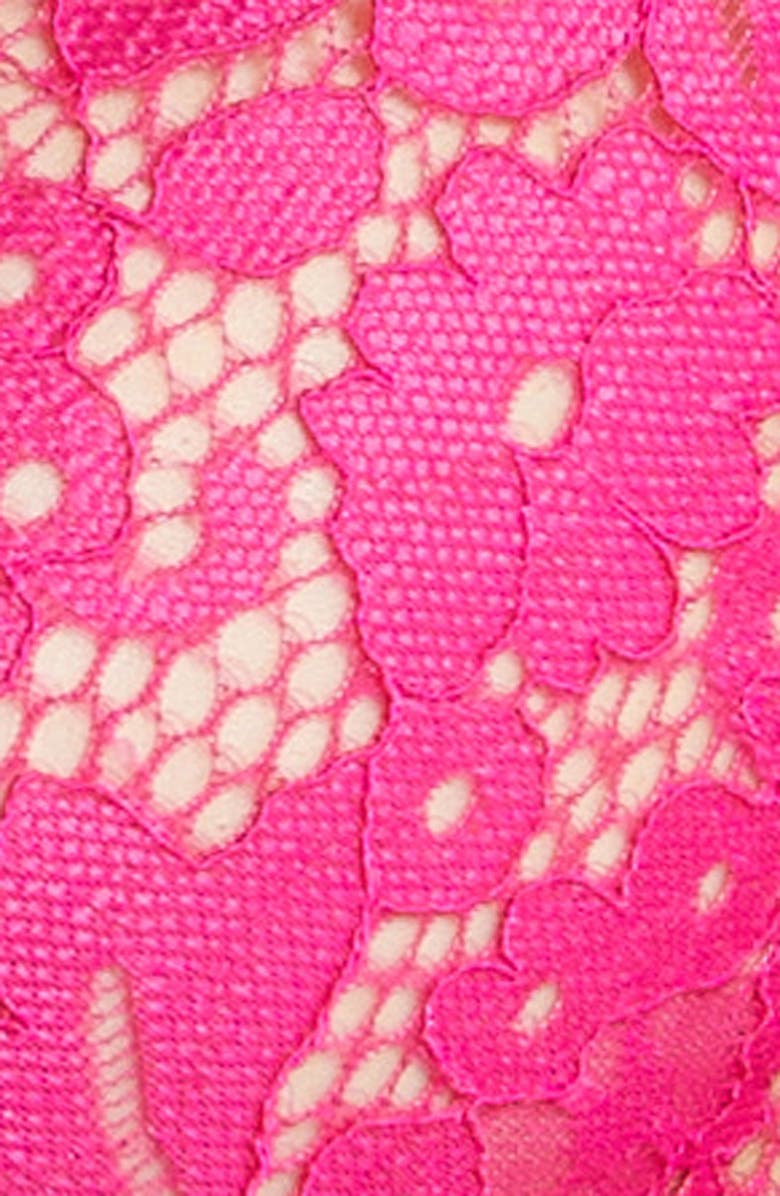 KILO BRAVA Triangle Lace Longline Bralette, Alternate, color,