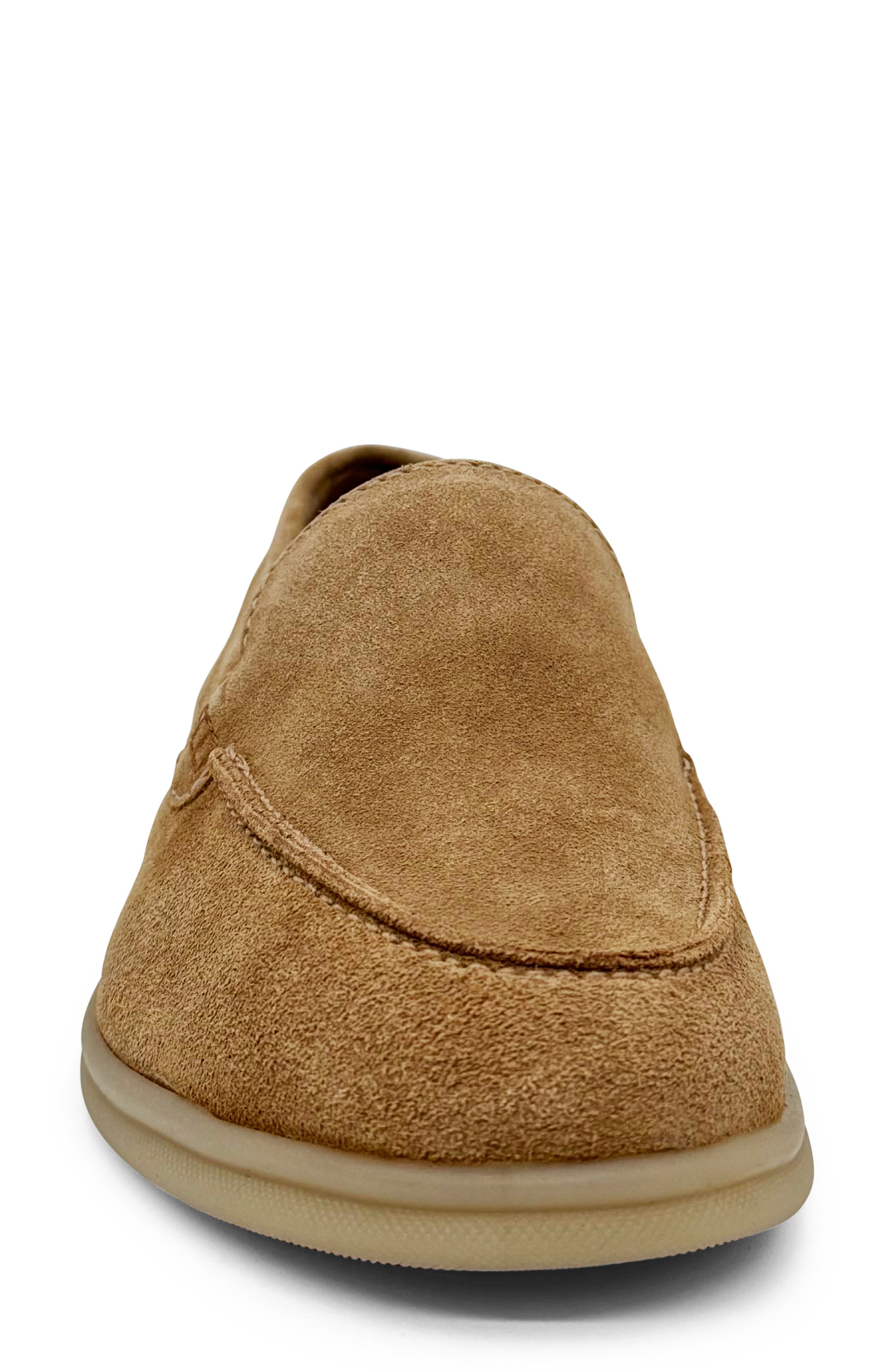 CHELSEA CREW Lama Suede Loafer, Alternate, color, Tan Suede