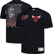 Mitchell & Ness Men's Mitchell & Ness Scottie Pippen Black Chicago Bulls Hardwood Classics NBA Legends T-Shirt