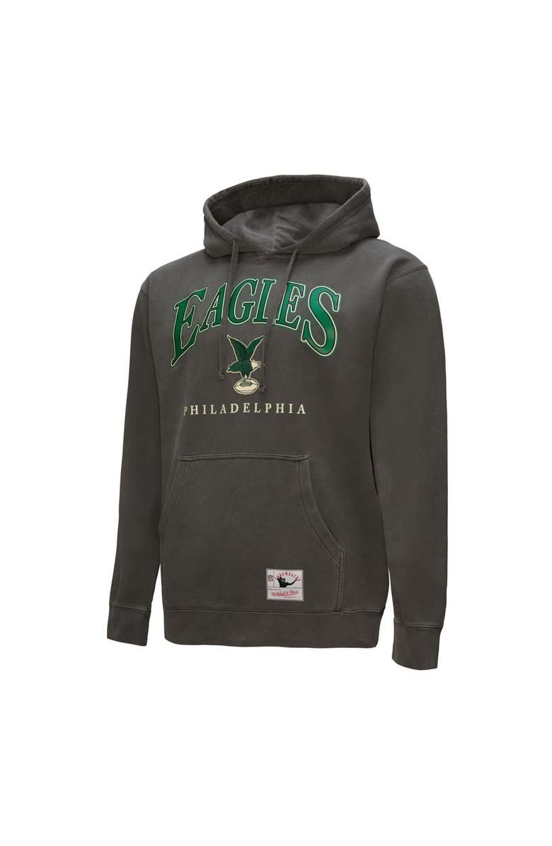 Mitchell & Ness Gray Philadelphia Eagles Slot Pullover Hoodie, Alternate, color, Gray