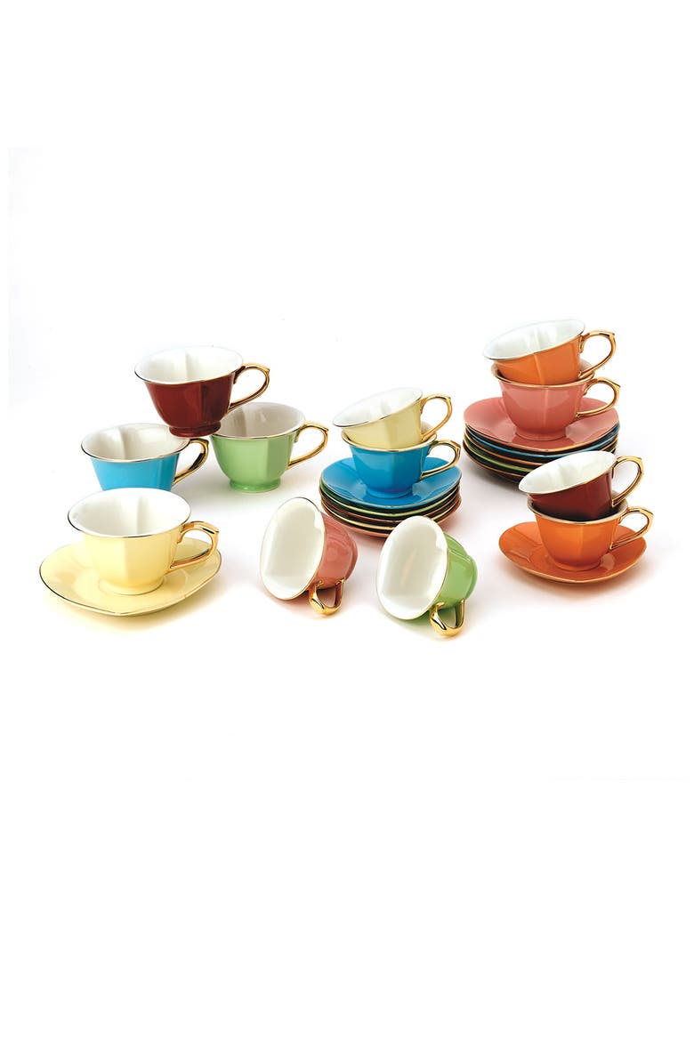 'Inside Out Hearts' Cup & Saucer Set, Alternate, color, ASSORTED