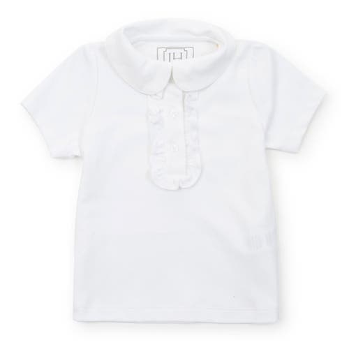 Lila And Hayes Kids'  Jane Girls' Short Sleeve Polo Shirt