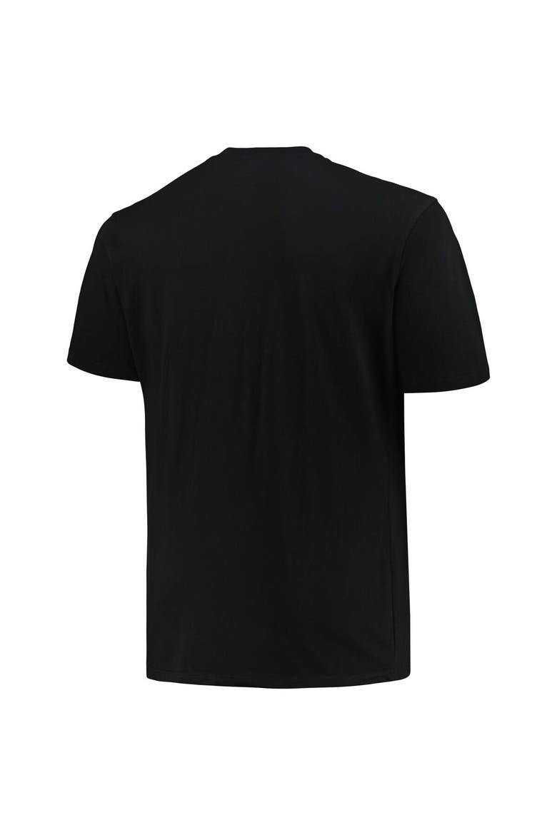 Men's Fanatics Branded Black Cleveland Browns Big & Tall Pop T-Shirt, Alternate, color, Black