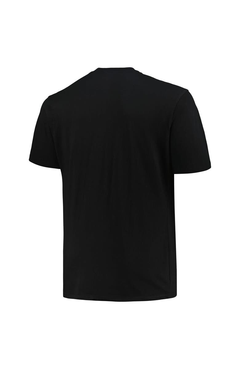 FANATICS Men's Fanatics Branded Black Cleveland Browns Big & Tall Pop T-Shirt, Alternate, color, 
