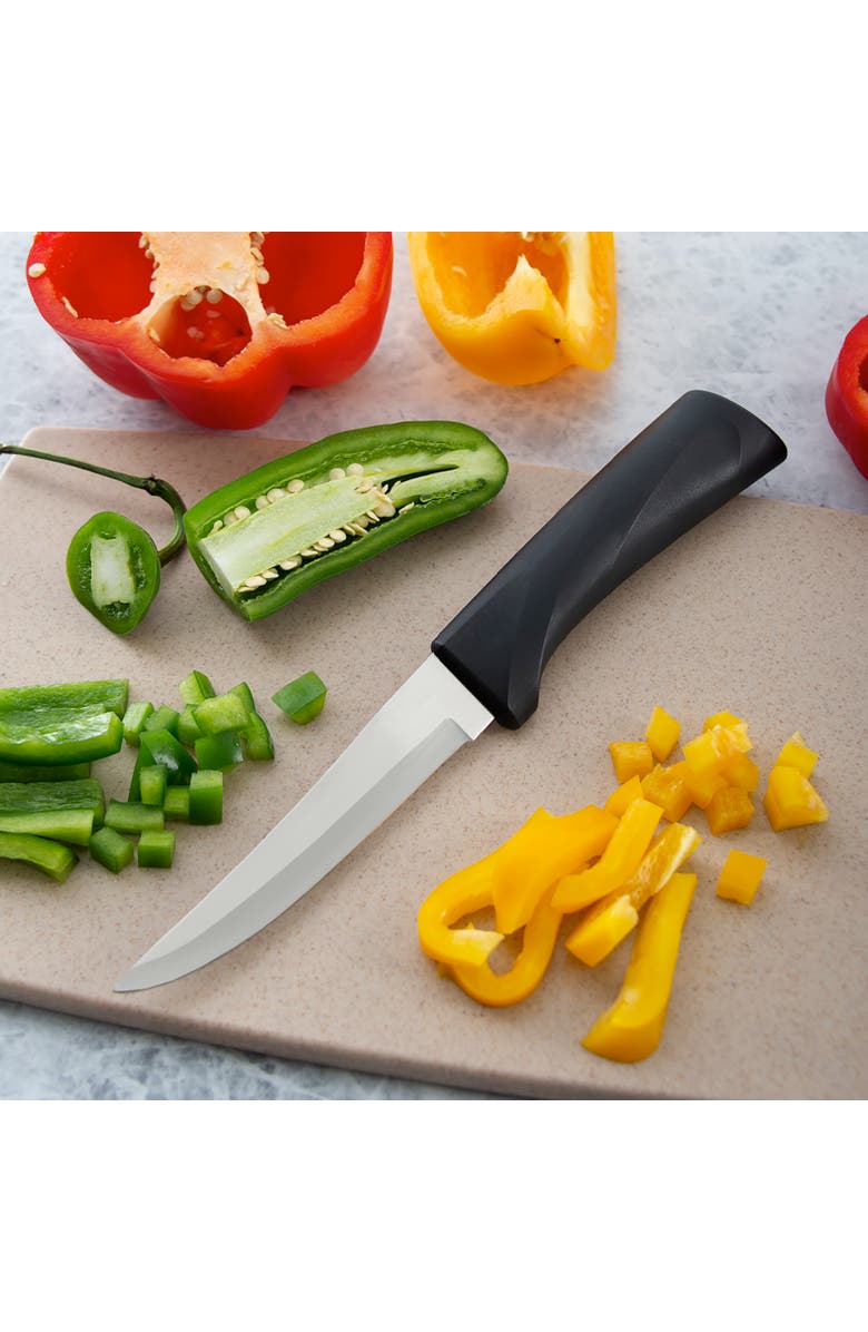 Rada Cutlery 4.375-Inch Super Parer Anthem Wave Handle, Alternate, color, Black