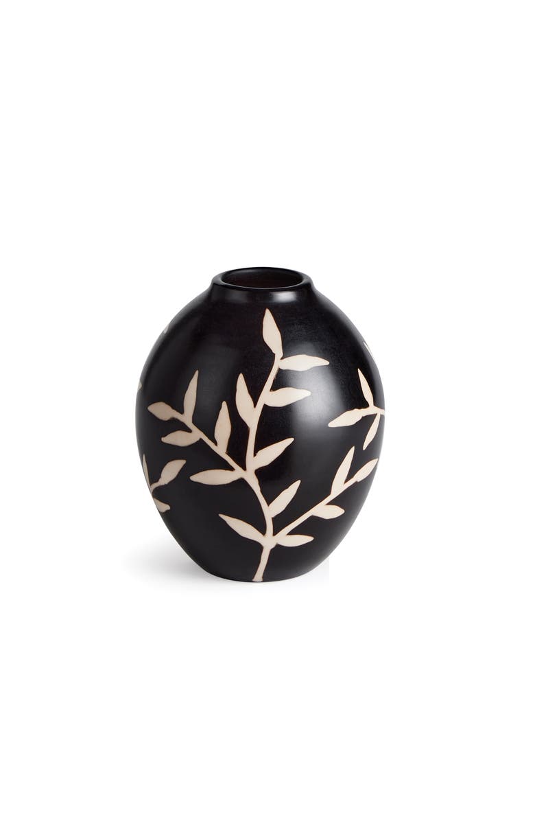 Napa Home & Garden Dayana Vase, Main, color, Black