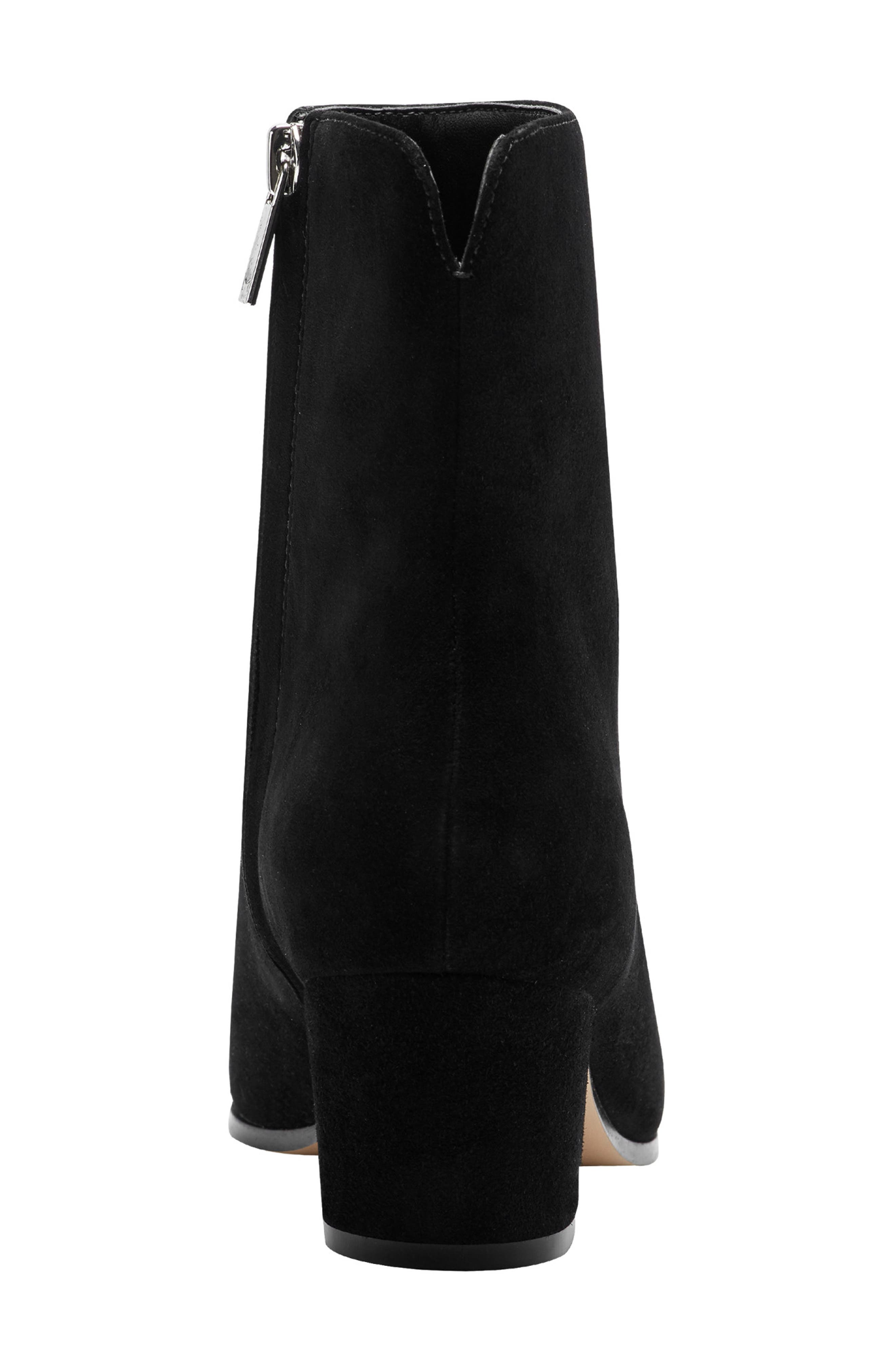 Marc Fisher LTD Mavey Pointed Toe Bootie, Alternate, color, Black