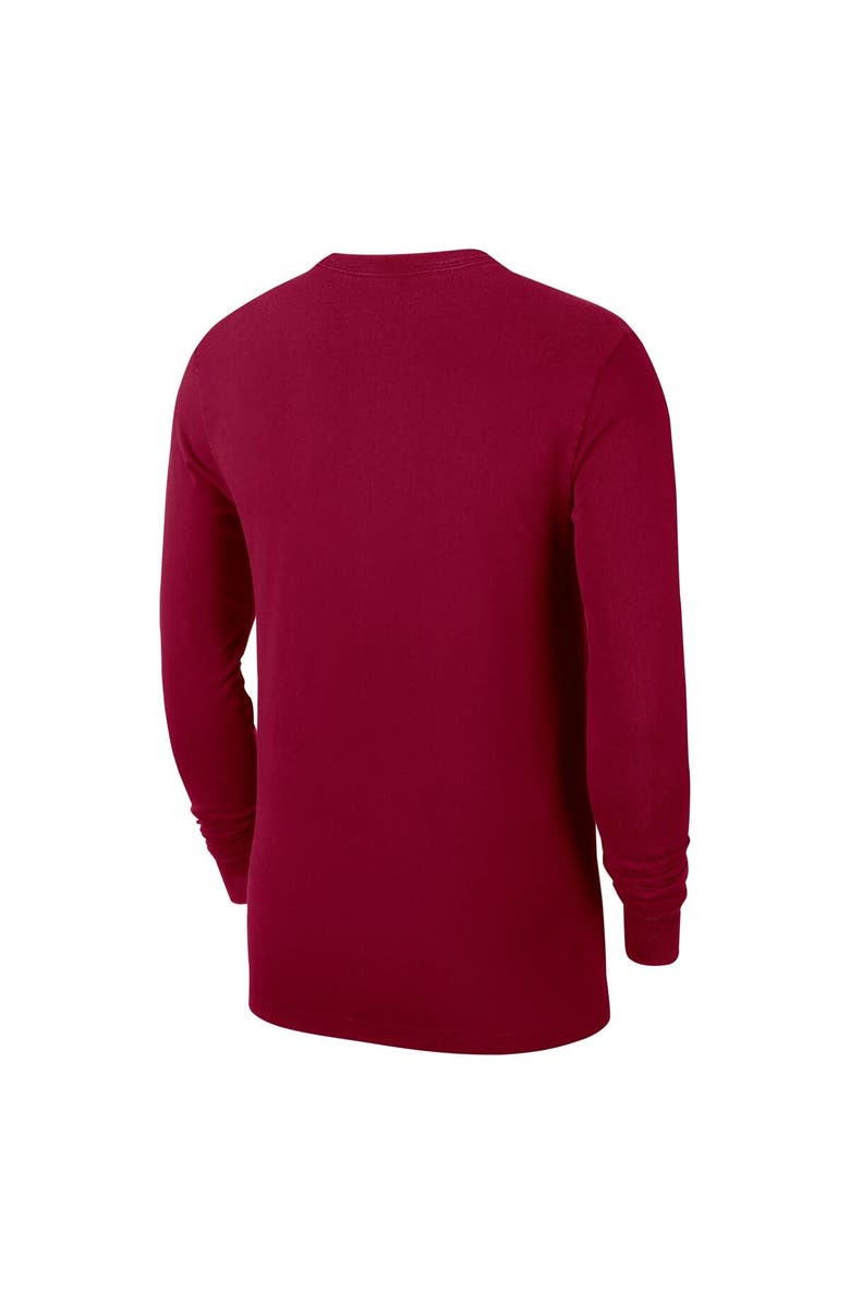 Nike Men's Nike  Wine Cleveland Cavaliers Authentic Long Sleeve Practice T-Shirt, Alternate, color, Wine