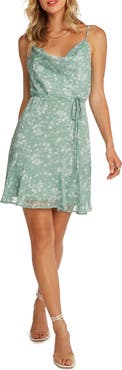 matty m. Willow Freddie Floral Print Sleeveless Minidress