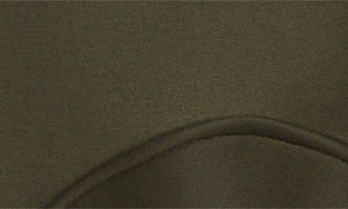 Melitta Baumeister Wavy Seam Fleece Midi Skirt In Green