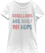 Star Wars Girls' Rebellions Built on Hope T-Shirt