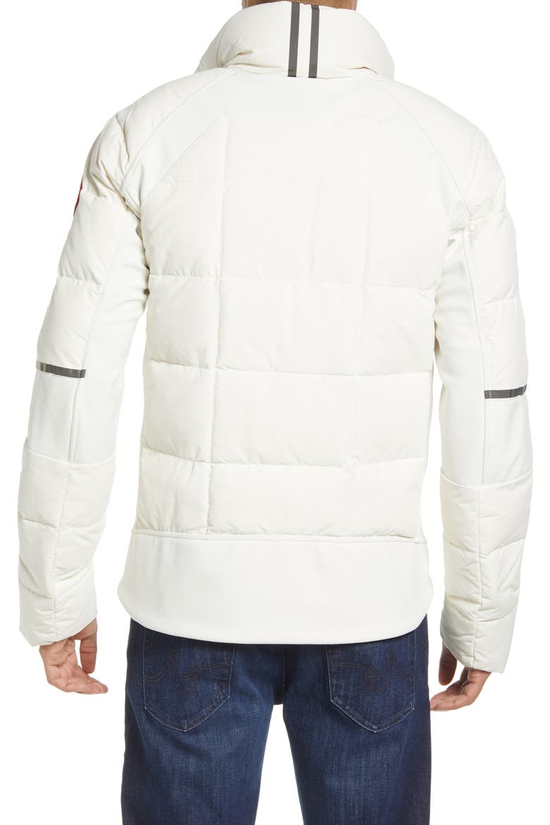 Hybridge 750 Fill Power Down Jacket, Alternate, color, N.STAR WH/BL DE LETOILE
