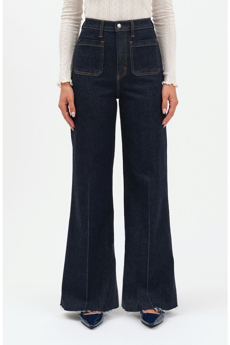 Far Out High Waist Jeans, Main, color, RINSE