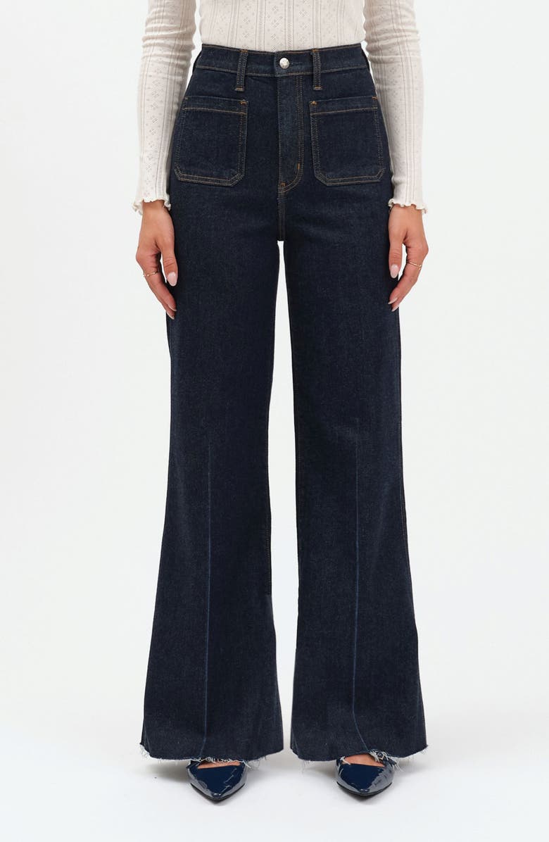 DAZE Far Out High Waist Jeans, Main, color, Rinse
