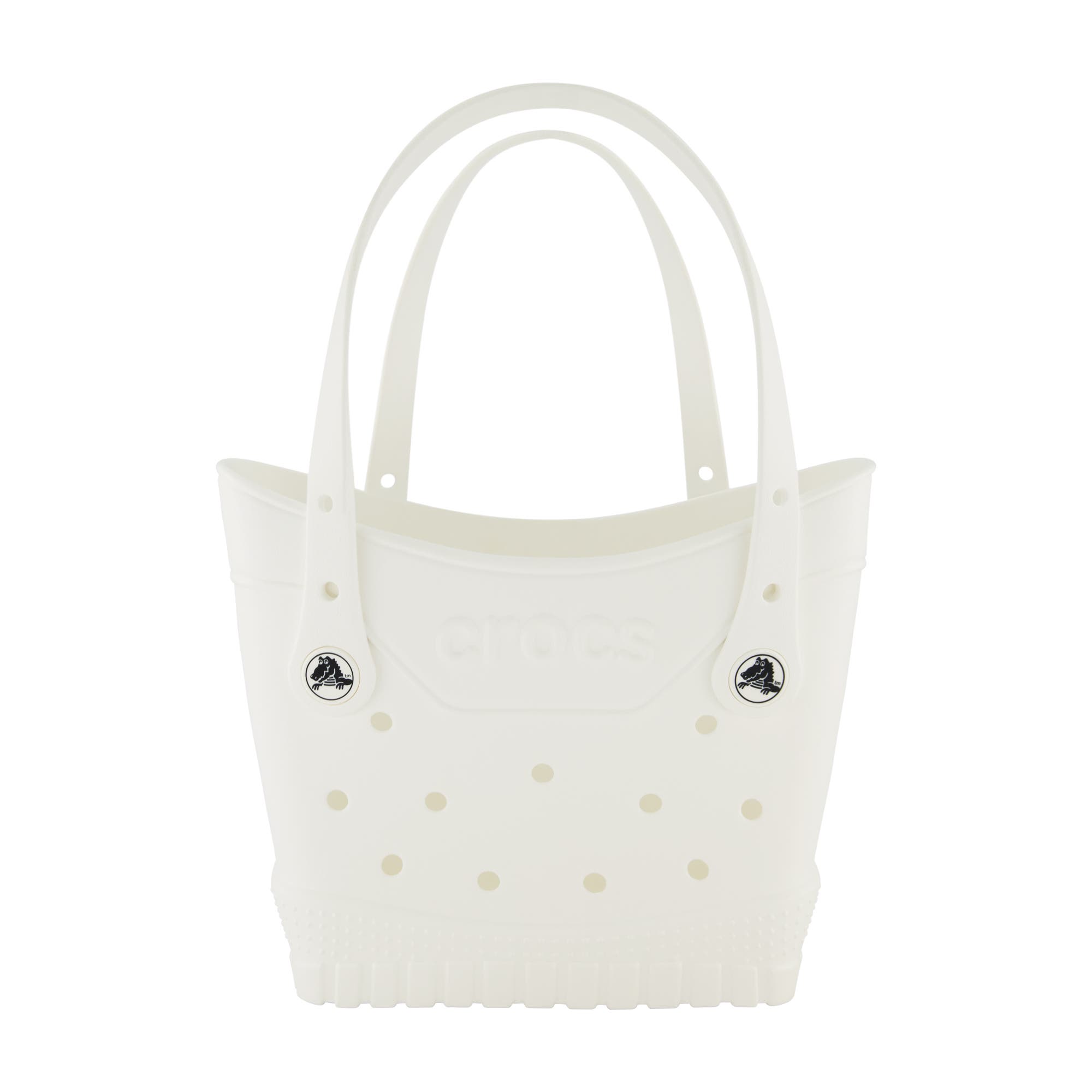 CROCS Small Classic Tote, Main, color, White