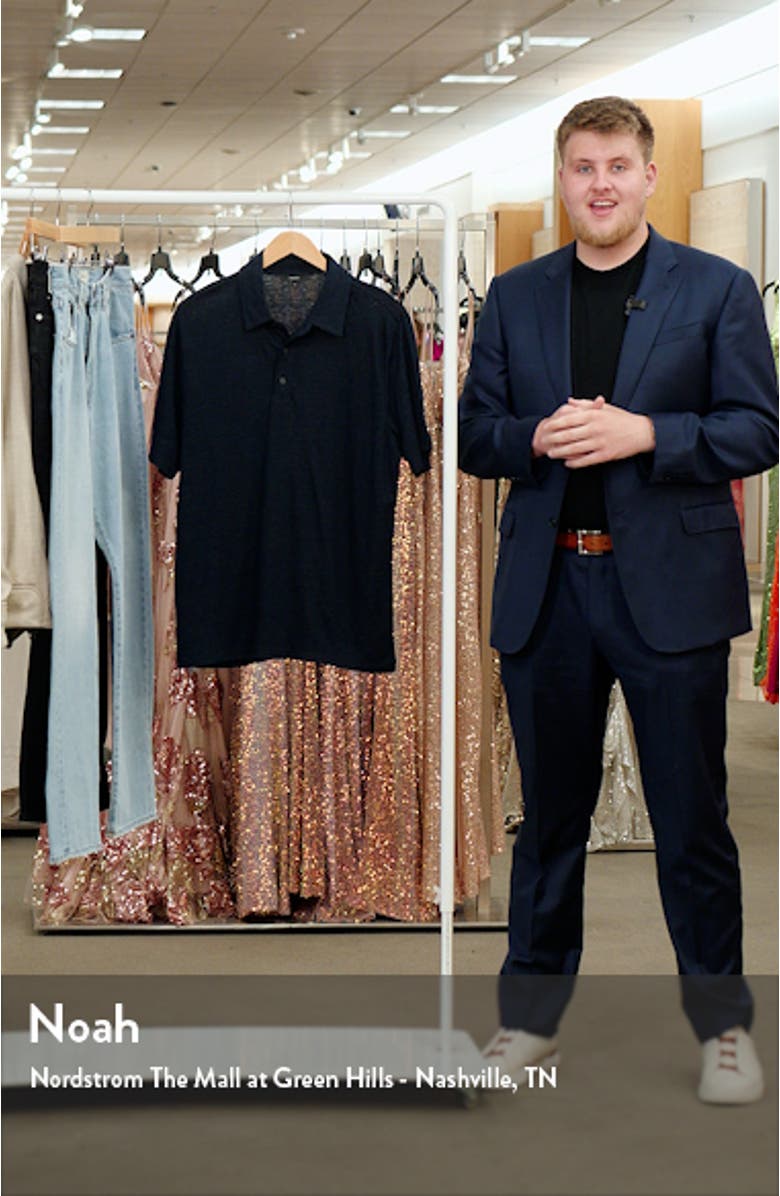 Slub Linen Polo, sales video thumbnail