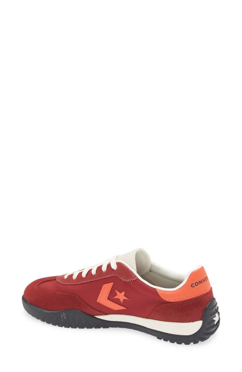 Converse Run Star Trainer Ox Sneaker In Park Red/vermillion Red
