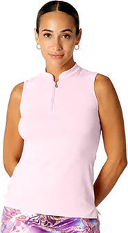 Sofibella Golf Colors Sleeveless Womens Golf Polo