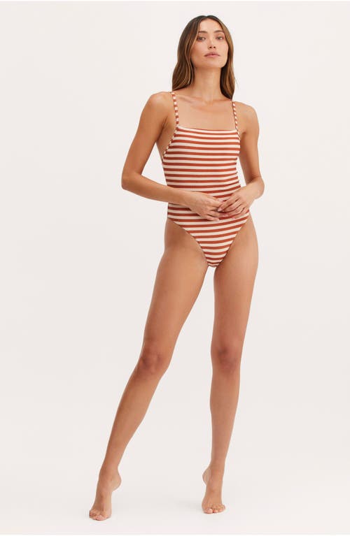 AU NATUREL BY GOTTEX AU NATUREL BY GOTTEX GOLDEN HOUR LUNA SQUARE NECK & SCOOPED BACK ONE PIECE