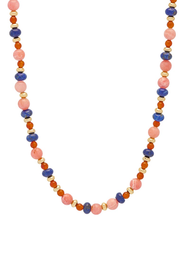Beaded Necklace, Main, color, MULTI