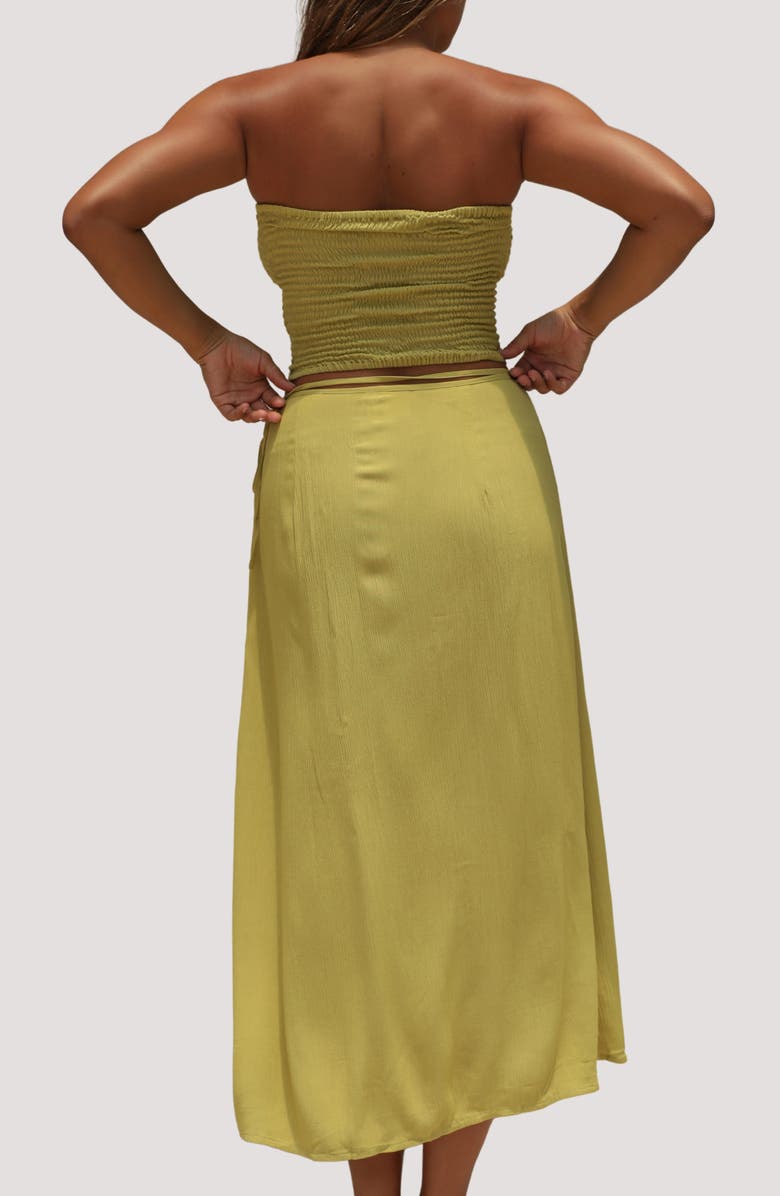 Stone Fox Holiday Midi Skirt, Alternate, color, 