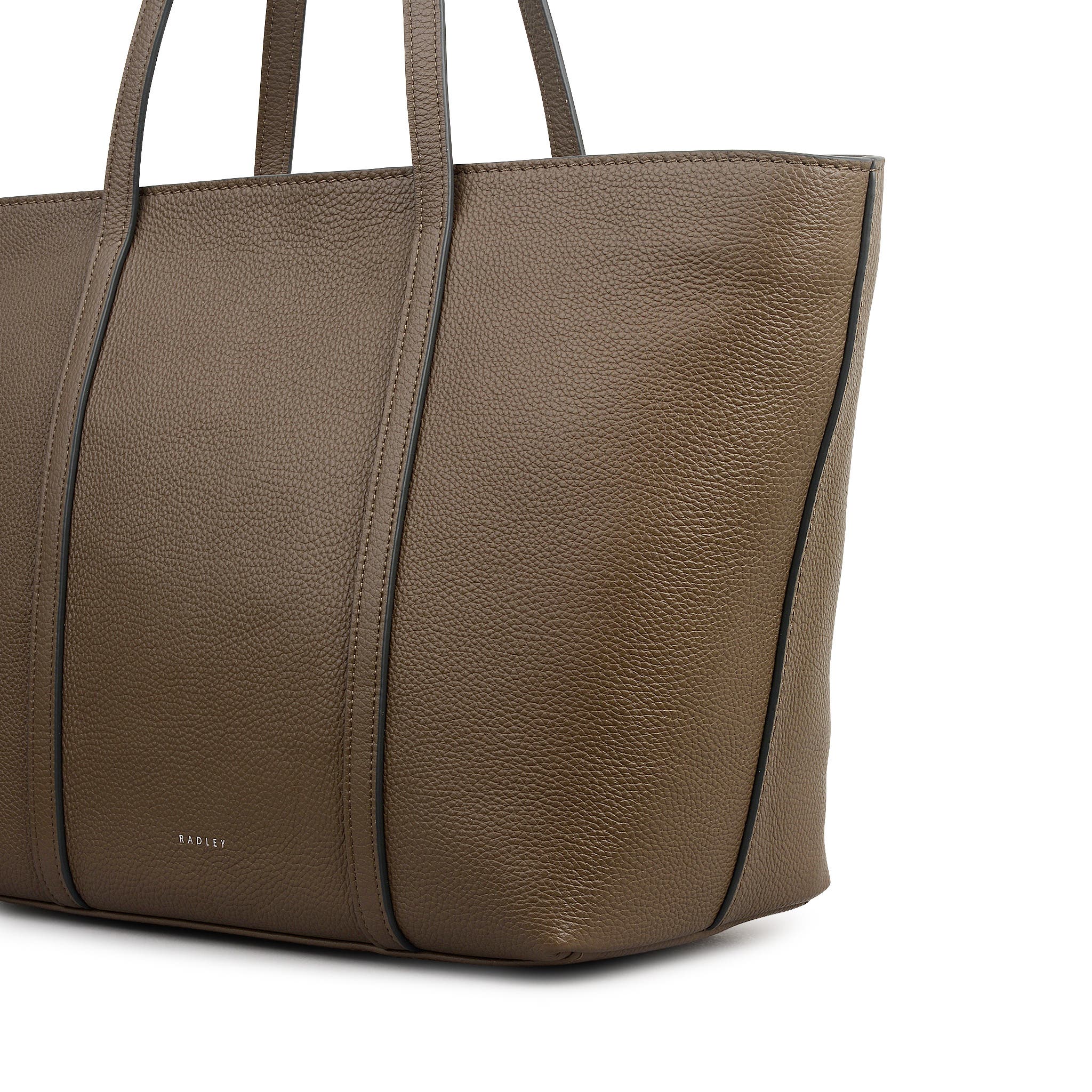 The Weekly Large Ziptop Tote, Alternate, color, Coffee