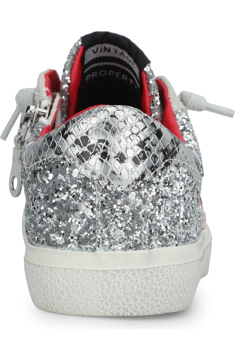 Vintage Havana Kids' Charlotte Glitter Sneaker, Alternate, color,