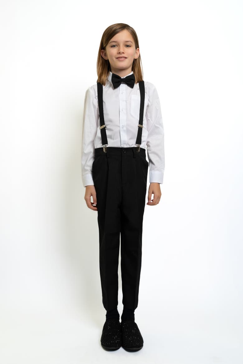 Kids' Barn Wedding 4-Piece Set, Main, color, Black