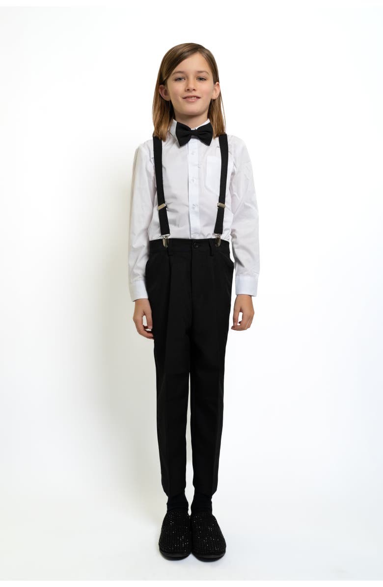 Peanut Butter Collection Kids' Barn Wedding 4-Piece Set, Main, color, Black