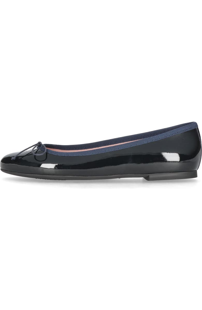 Pretty Ballerinas Round Toe Patent Ballet Flat, Main, color, Blue