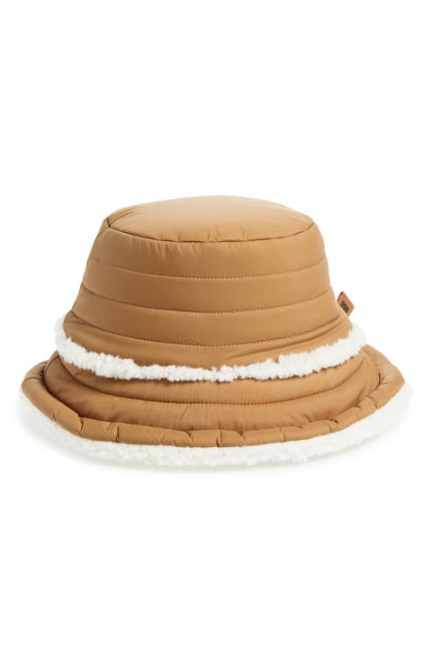 UGGfluff Reversible Faux Fur Bucket Hat