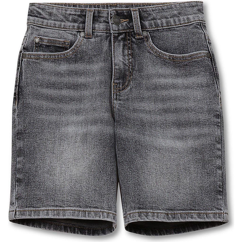 Lands' End Kids' Boys Denim Shorts In Black