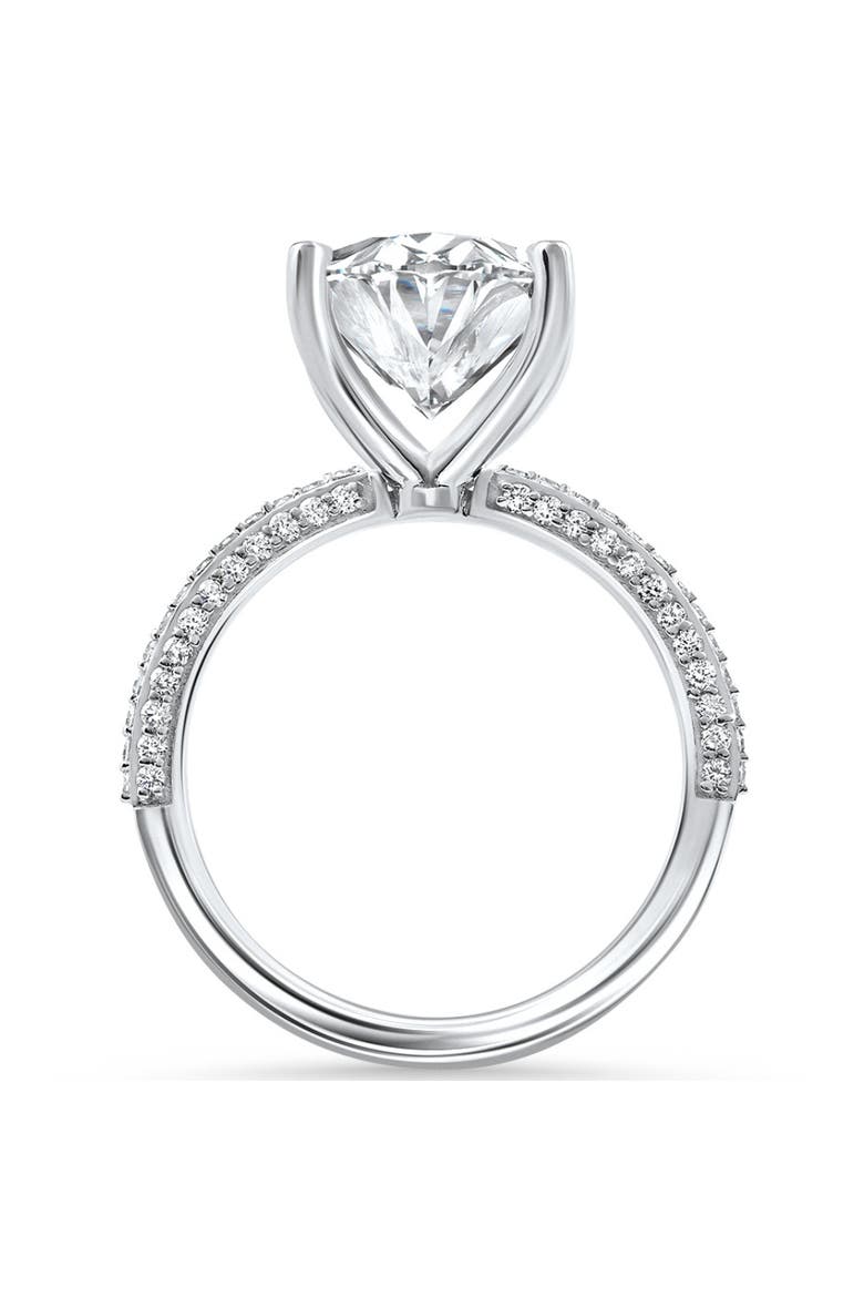 Certified 3.44Ct Cassidy Radiant Cut Diamond Engagement Ring 14k Gold Lab Grown, Alternate, color, 14k White Gold