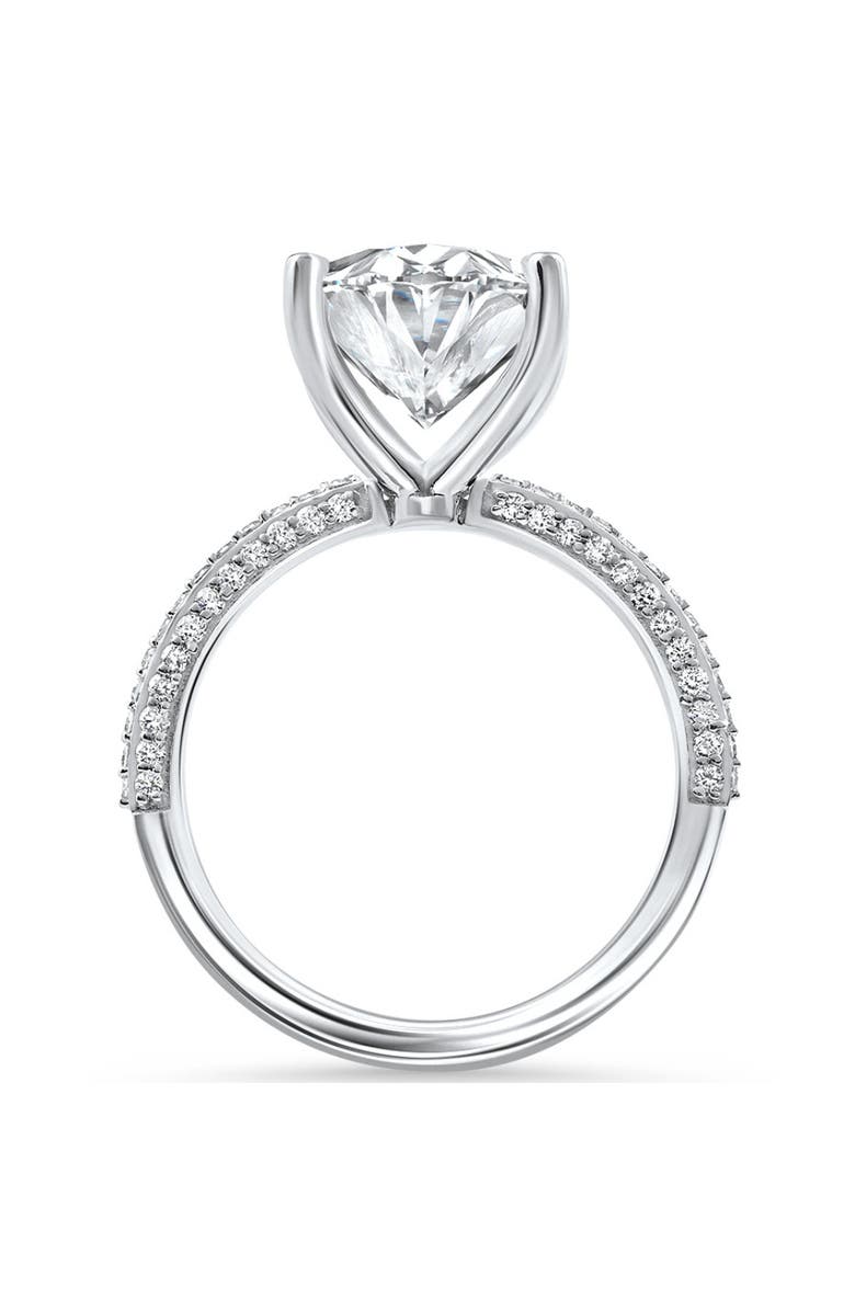 Bliss Diamond Certified 3.44Ct Cassidy Radiant Cut Diamond Engagement Ring 14k Gold Lab Grown, Alternate, color, 14K White Gold