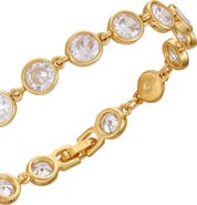 Vince Camuto Cubic Zirconia Bezel Bracelet