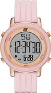 SKECHERS Westport Digital Silicone Strap Watch