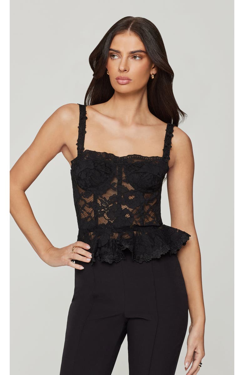 Generation Love Nicole Mesh Lace Bustier, Main, color,