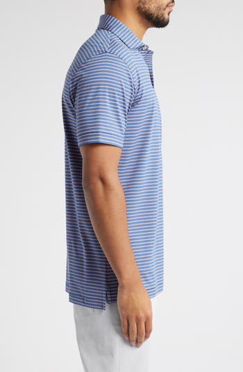 Bridge Stripe Performance Jersey Polo
