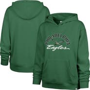 '47 Women's '47 Kelly Green Philadelphia Eagles Plus Size Whirlwind Naomi Hoodie