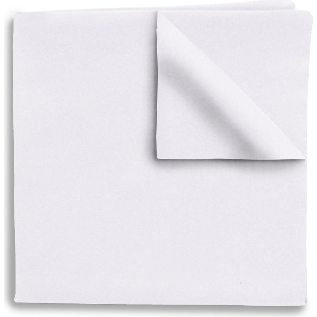 Beau Ties Of Vermont White Charmeuse Pocket Square