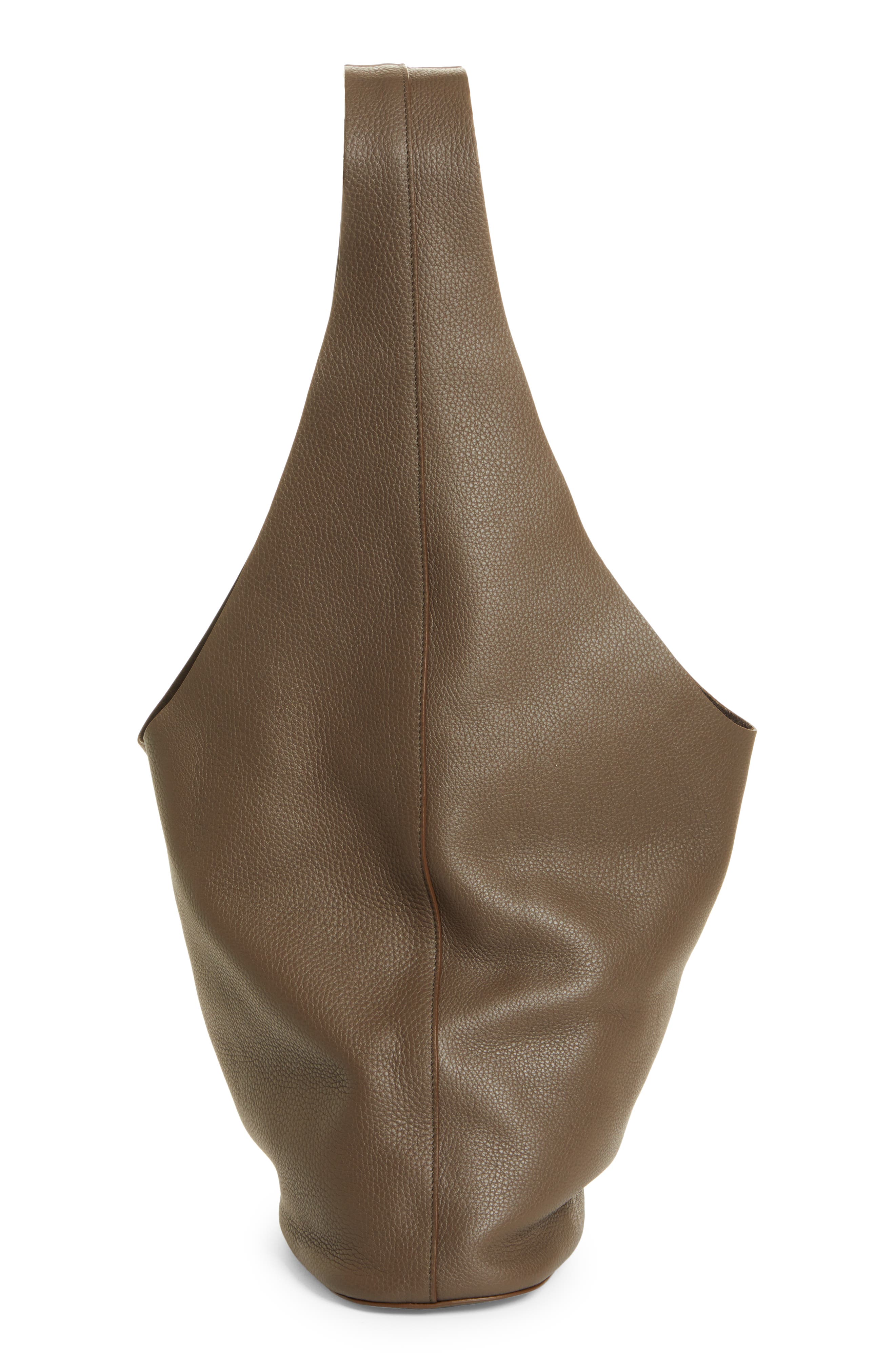 Bindle 3 Leather Hobo Bag, Alternate, color, ELEPHANT