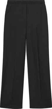 Theory Straight Leg Wool Pants