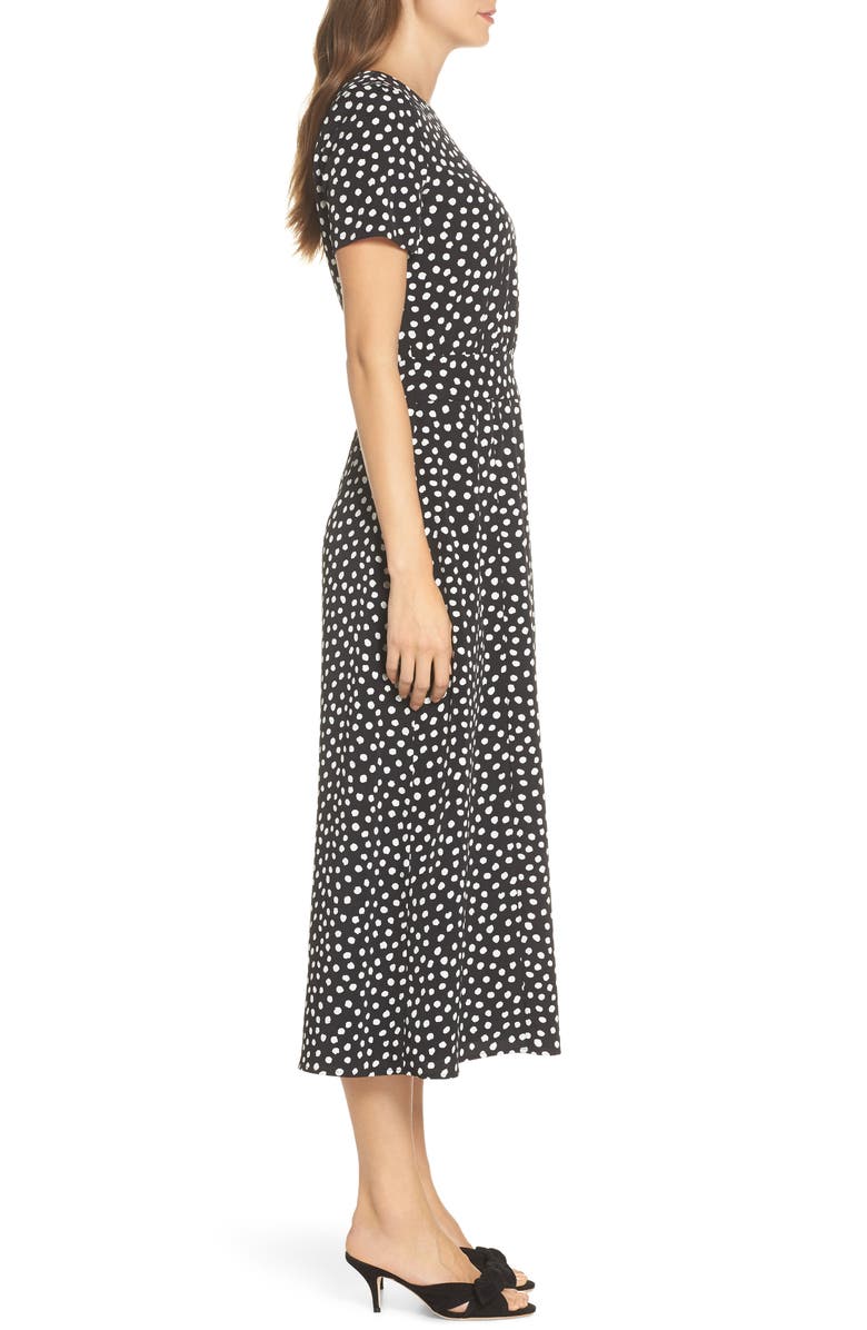 Maggy London Print Midi Dress, Alternate, color, 