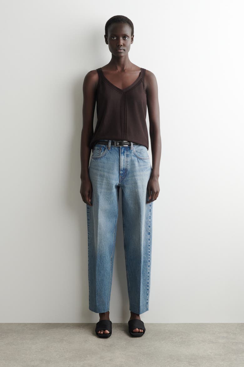 Umbra Tapered Jeans, Main, color, BLUE