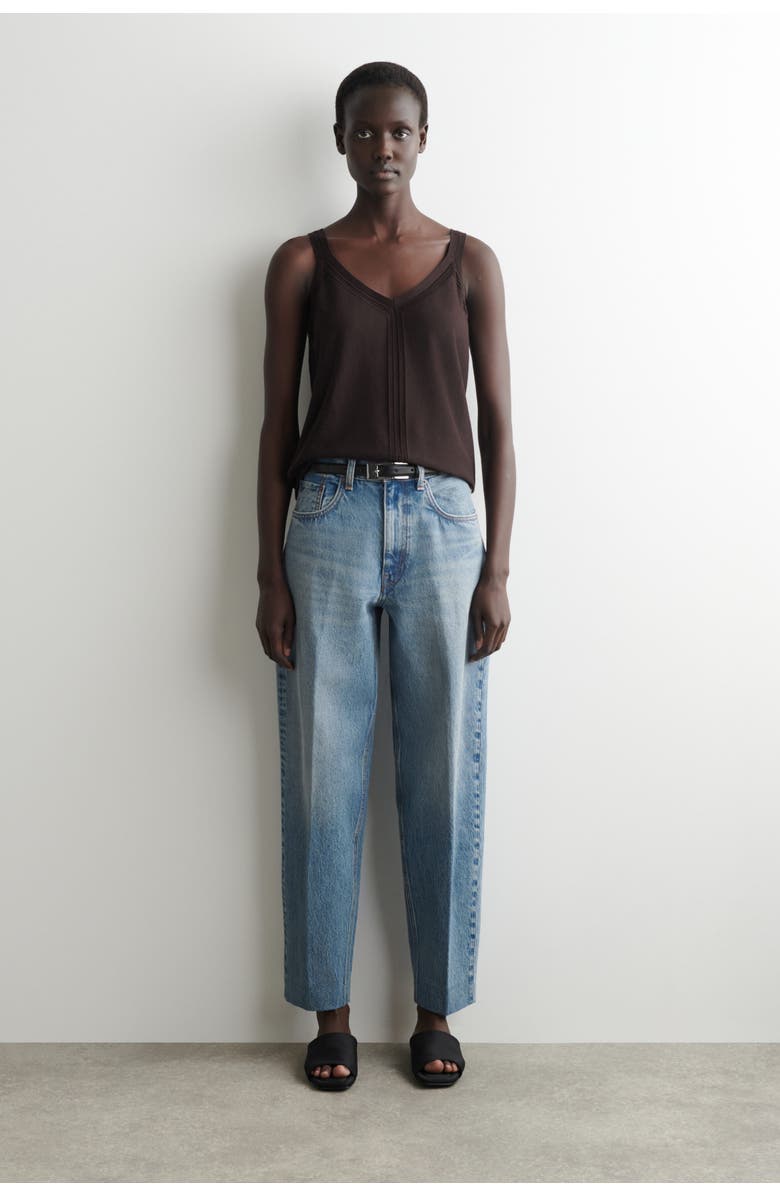 COS Umbra Tapered Jeans, Main, color, Blue